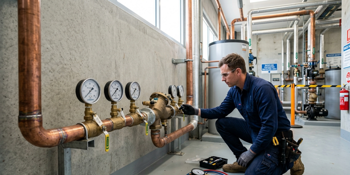 Water Leak Detection Under Concrete